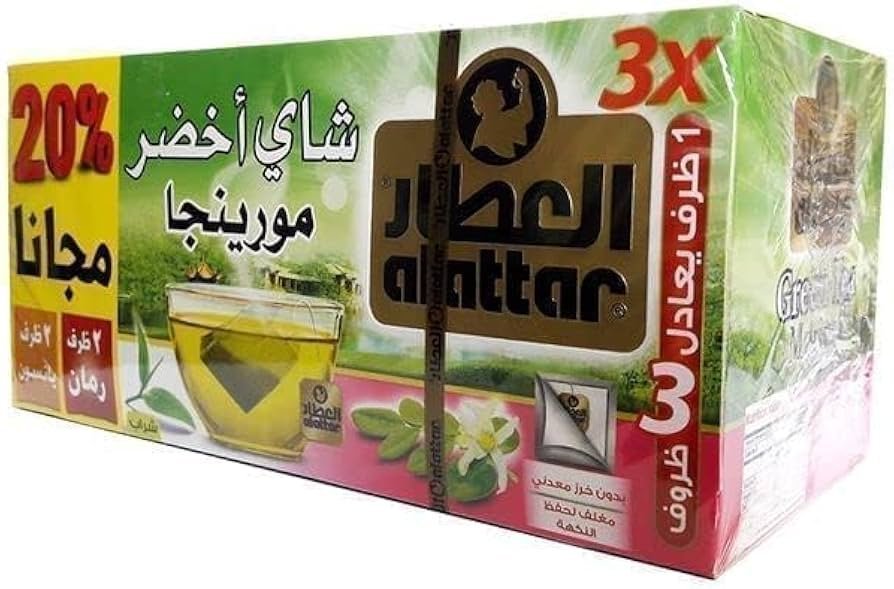 العطار – شاي أخضر مورينجا