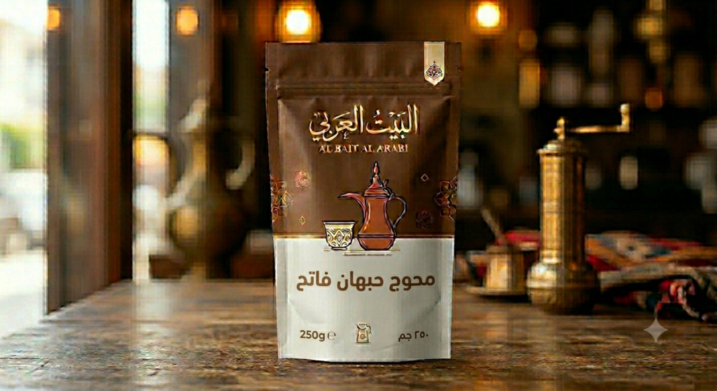 ربع قهوة محوج فاتح